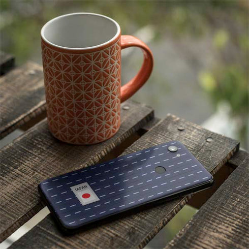 Japan Soccer Flag Google Pixel 3a Skin
